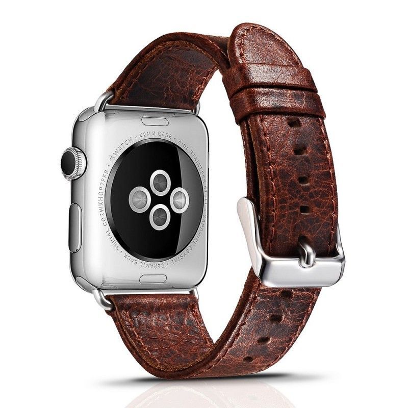 Apple Watch 42mm Kožený Řemínek – Hadí Kůže