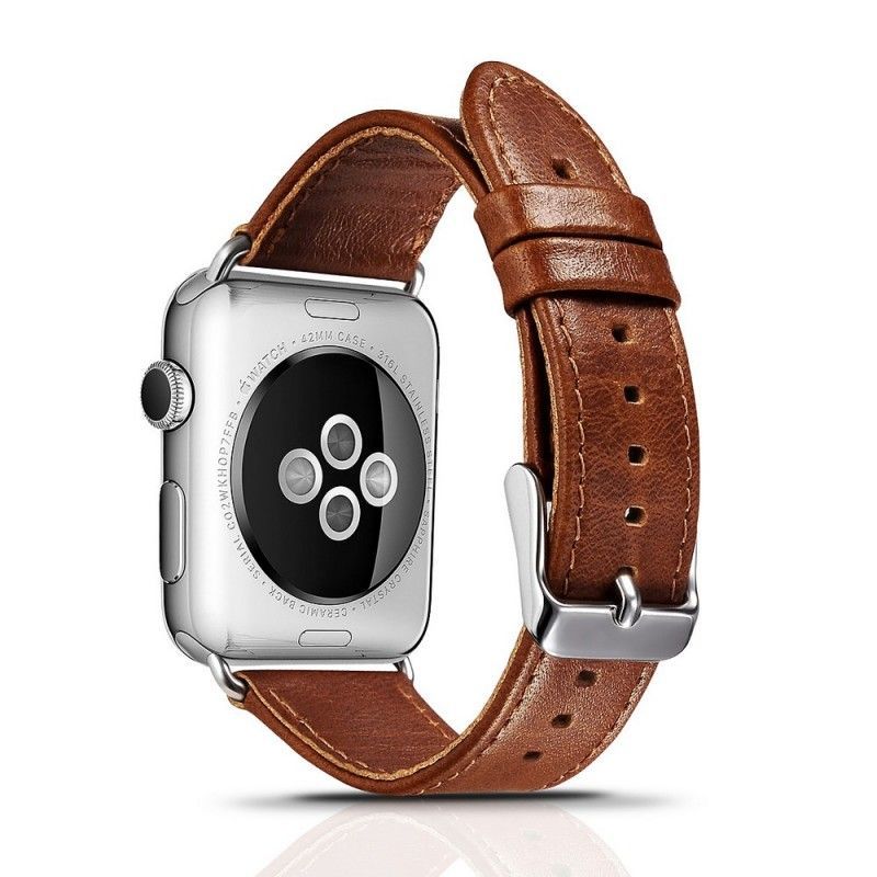 Apple Watch 42mm Kožený Řemínek – Hadí Kůže