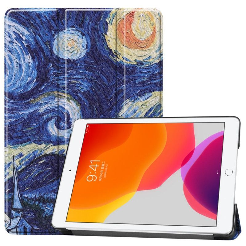 Chytré Pouzdro Ipad 102" (2019) Z Umělé Kůže Van Gogh