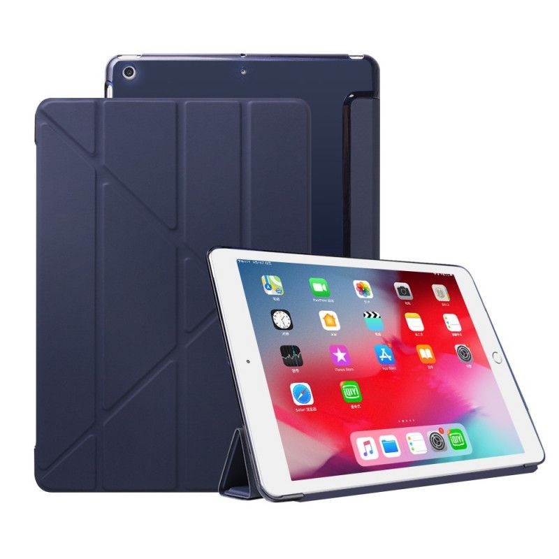 Chytré Pouzdro Ipad 102" (2020) (2019) Origami Umělá Kůže