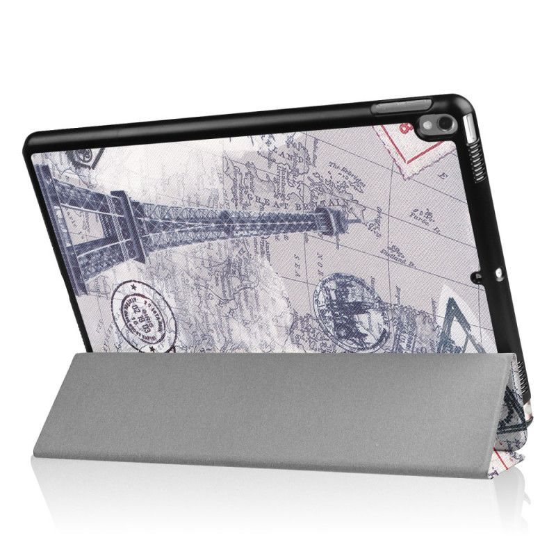 Chytré Pouzdro Ipad Air 105" (2019) / Ipad Pro 105" Zesílená Retro Eiffelovka