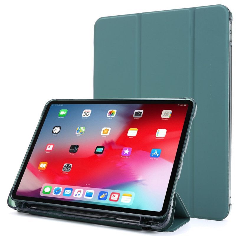 Chytré Pouzdro Ipad Pro 129" (2020) / (2018) Pouzdro Na Tužku Z Umělé Kůže