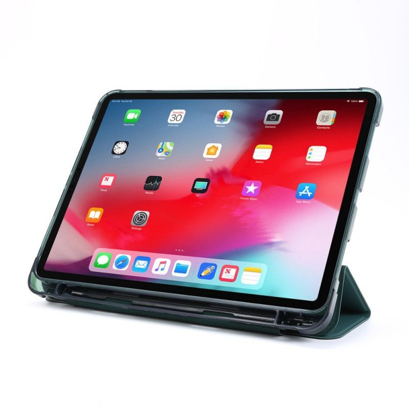 Chytré Pouzdro Ipad Pro 129" (2020) / (2018) Pouzdro Na Tužku Z Umělé Kůže