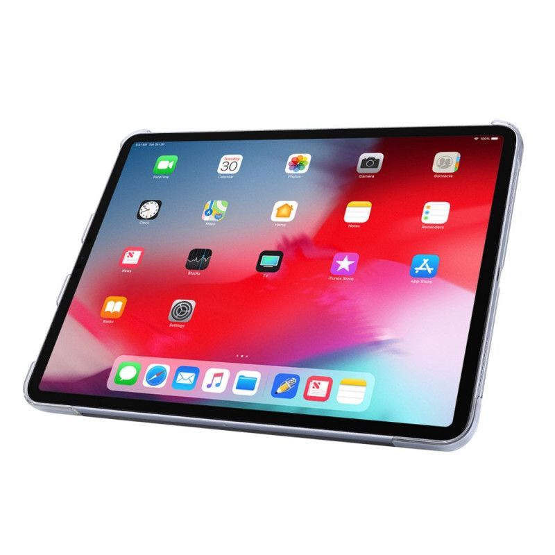 Chytré Pouzdro Ipad Pro 129" (2020) Umělá Origami Kůže