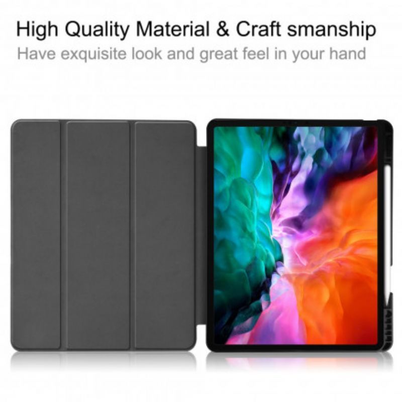 Chytré Pouzdro Ipad Pro 129" (2021) Držák Graffiti Pera