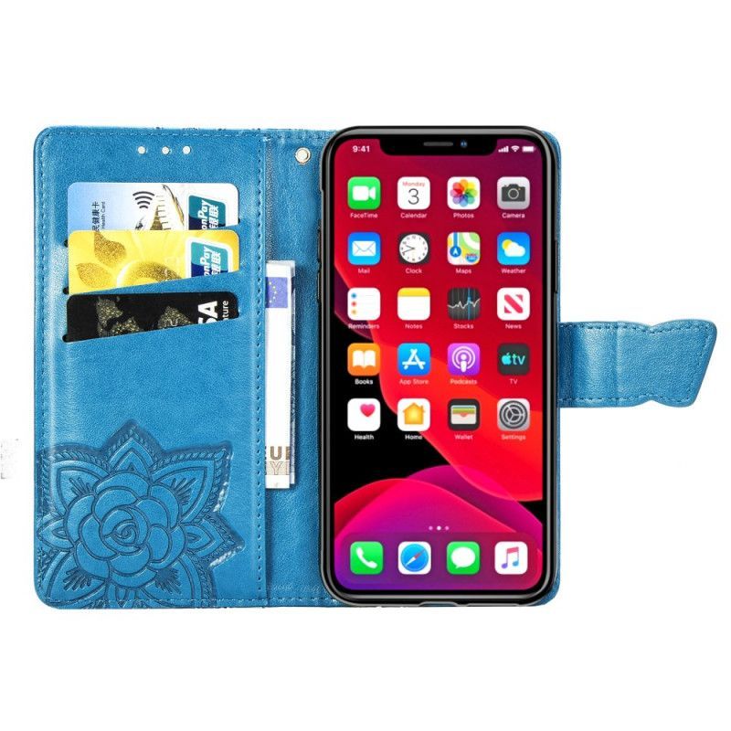 Flipové Pouzdro Iphone 11 Pro Max Poloviční Motýli