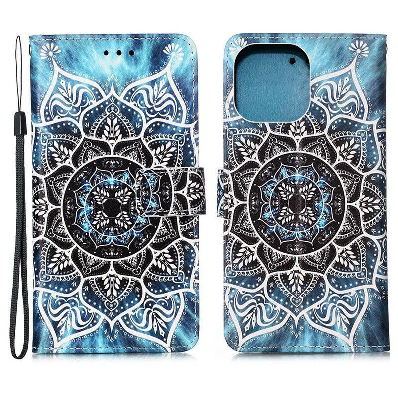 Flipové Pouzdro Iphone 13 Mini Mandala Na Obloze