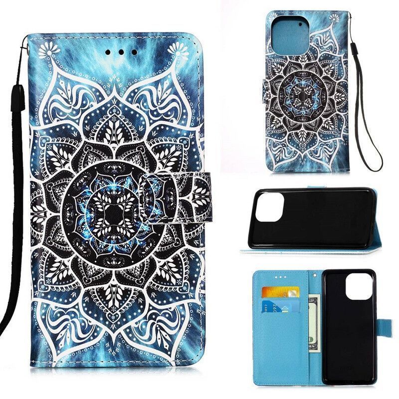 Flipové Pouzdro Iphone 13 Mini Mandala Na Obloze