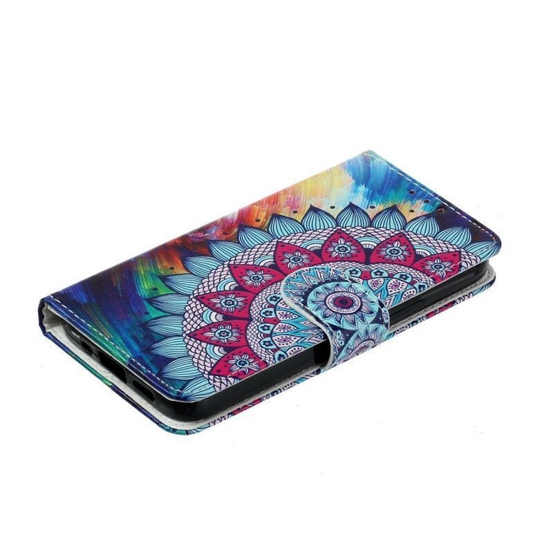 Flipové Pouzdro Iphone 13 Mini Ultra Barevná Mandala