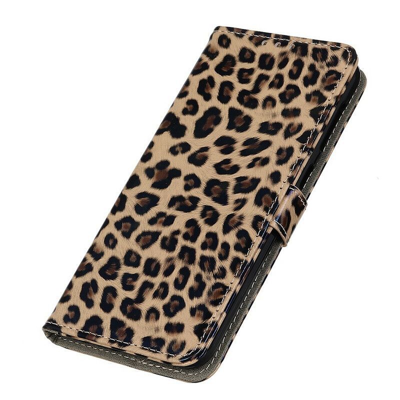 Flipové Pouzdro Iphone 13 Pro Max Obyčejný Leopard