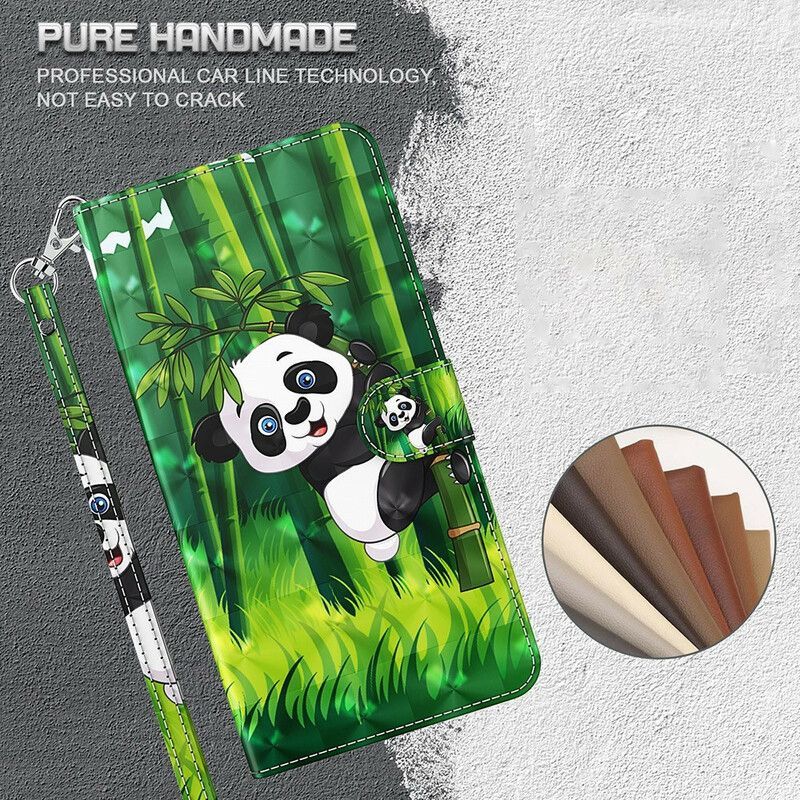 Flipové Pouzdro Iphone 13 Pro Max Panda A Bambus