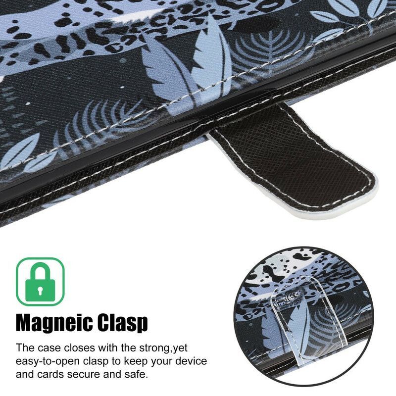 Flipové Pouzdro Iphone 13 Pro Max Tanga Leoparda