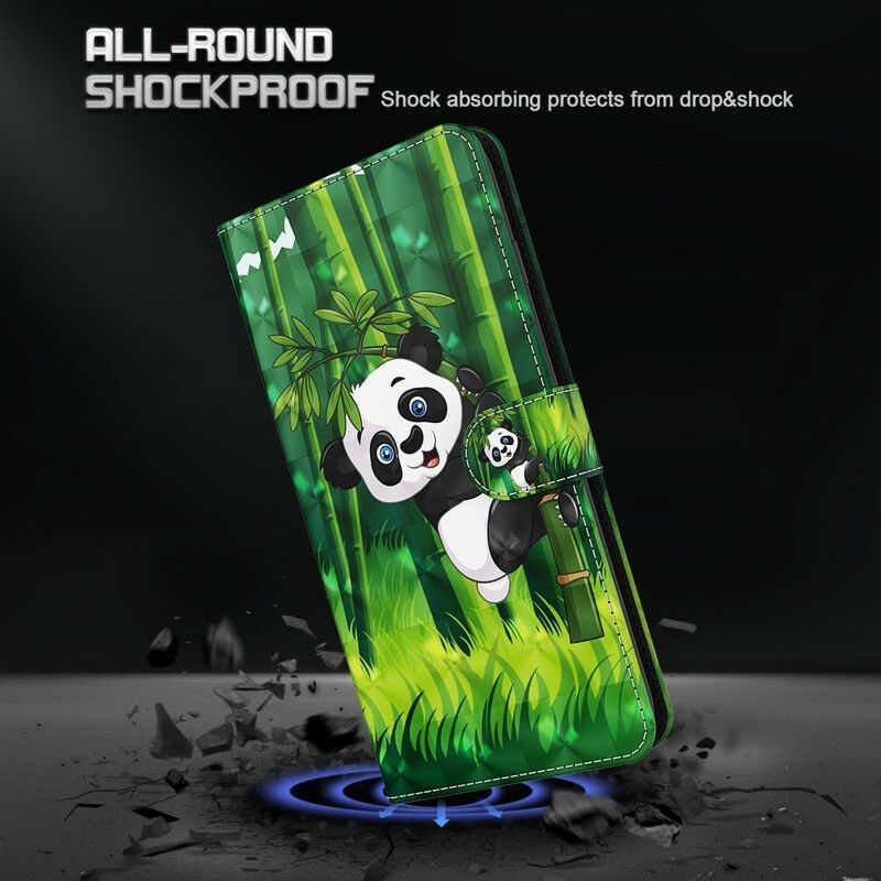 Flipové Pouzdro Na Iphone 13 Mini Panda A Bambus