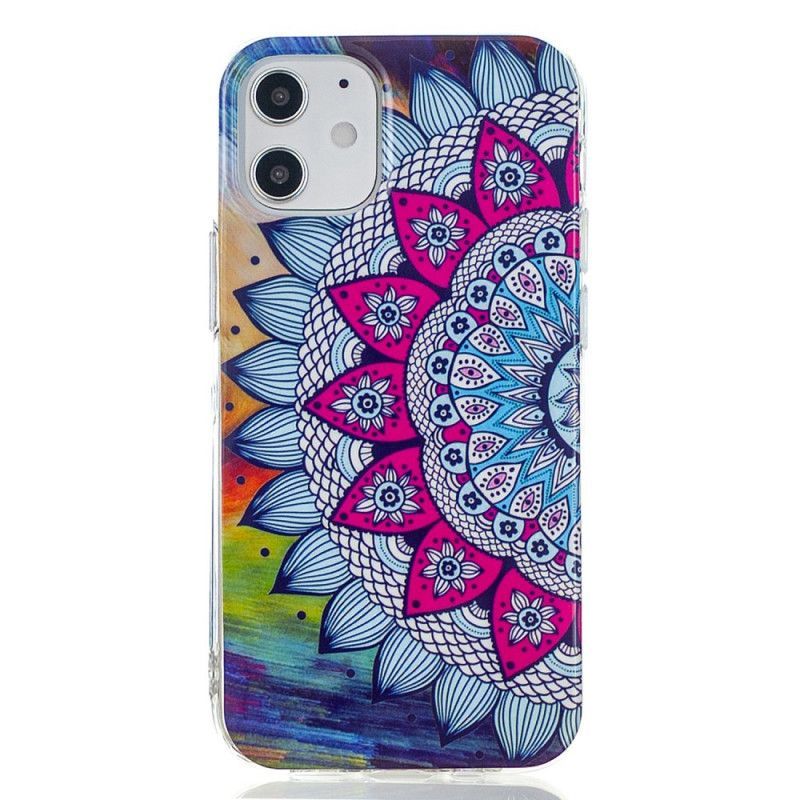 Fluorescenční Mini Mandala Pouzdro Na Iphone 12