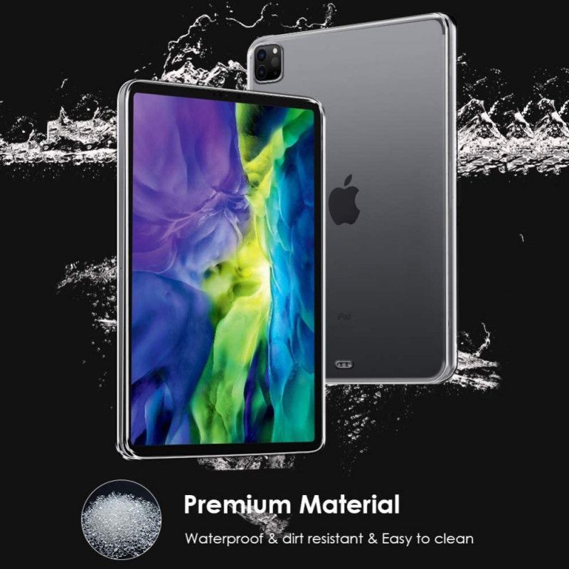 Ipad Pro 129" (2020) Průhledné Silikonové Pouzdro