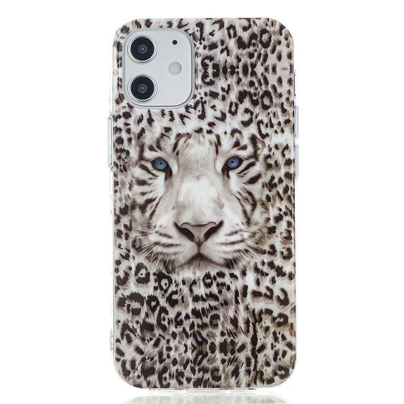 Iphone 12 Mini Zářivkové Leopardí Pouzdro