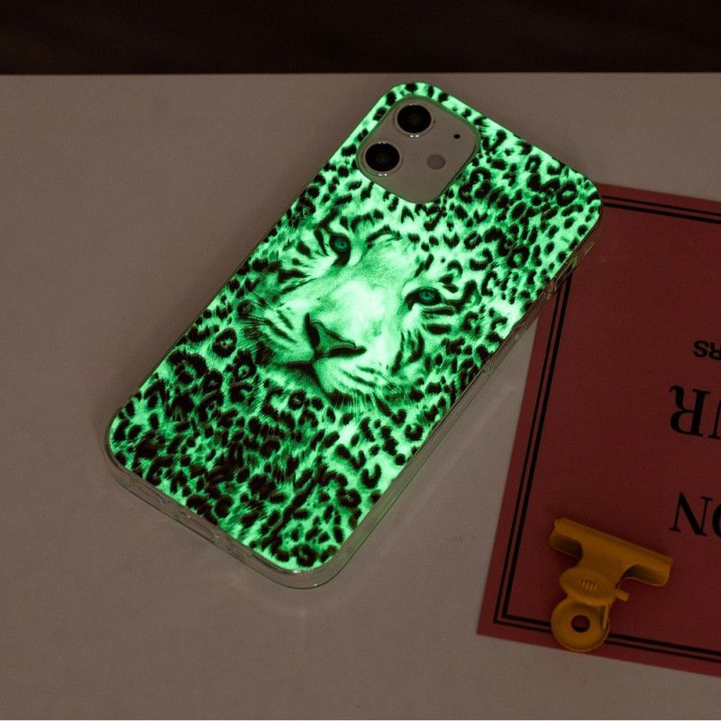 Iphone 12 Mini Zářivkové Leopardí Pouzdro