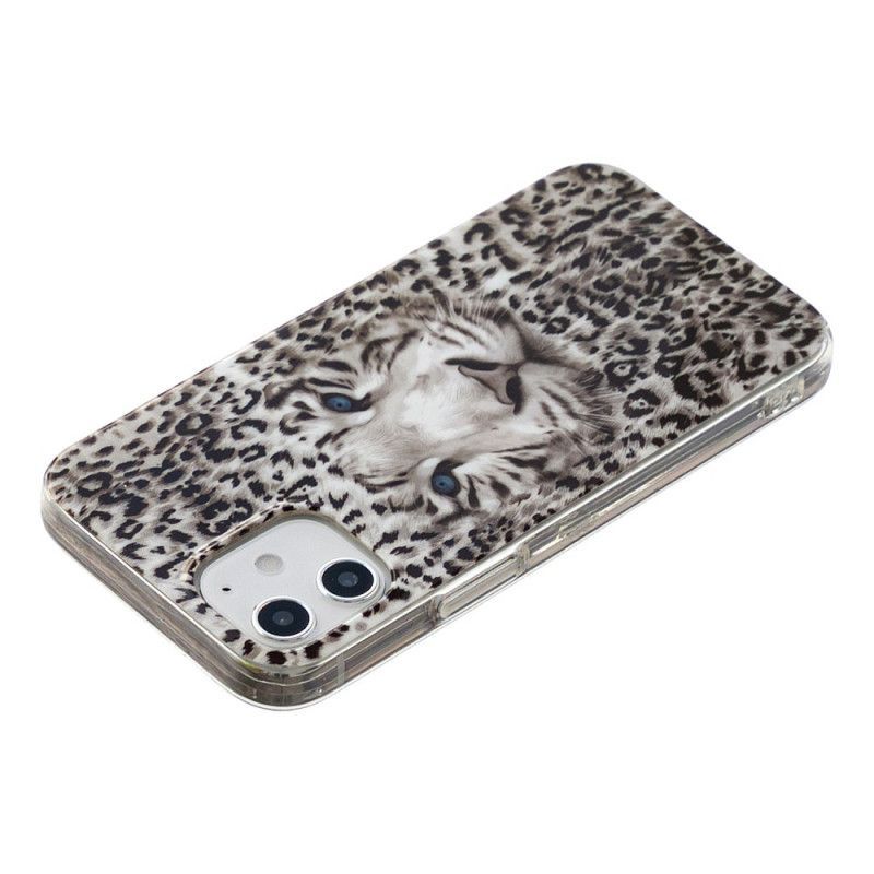 Iphone 12 Mini Zářivkové Leopardí Pouzdro