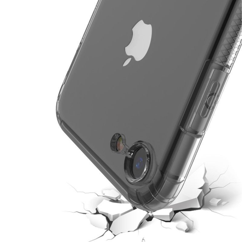 Iphone Se 2 / 8 / 7 Pouzdro Průhledné Leeu Ochranné Polštářky