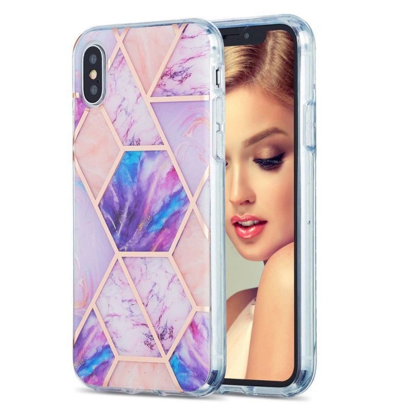 Iphone X /  XS Mramorové Designové Pouzdro