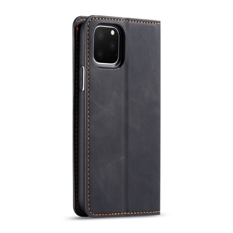 Kožené Pouzdro Folio Iphone 11 Pro Forwenw Kožený Efekt