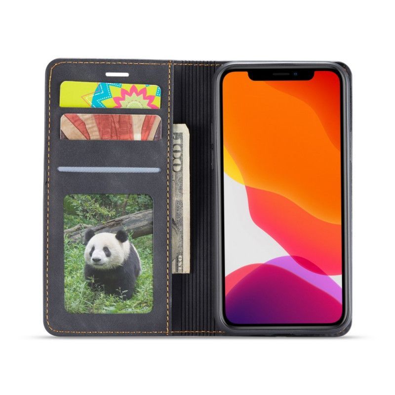 Kožené Pouzdro Folio Iphone 11 Pro Forwenw Kožený Efekt