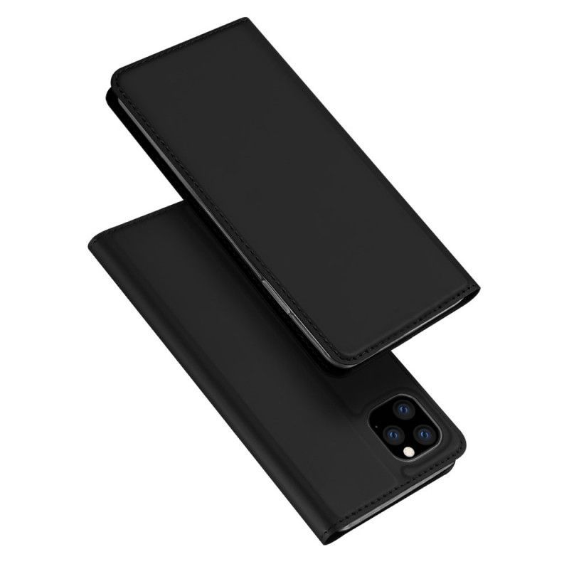 Kožené Pouzdro Folio Iphone 11 Pro Max Série Skin Pro Dux Ducis