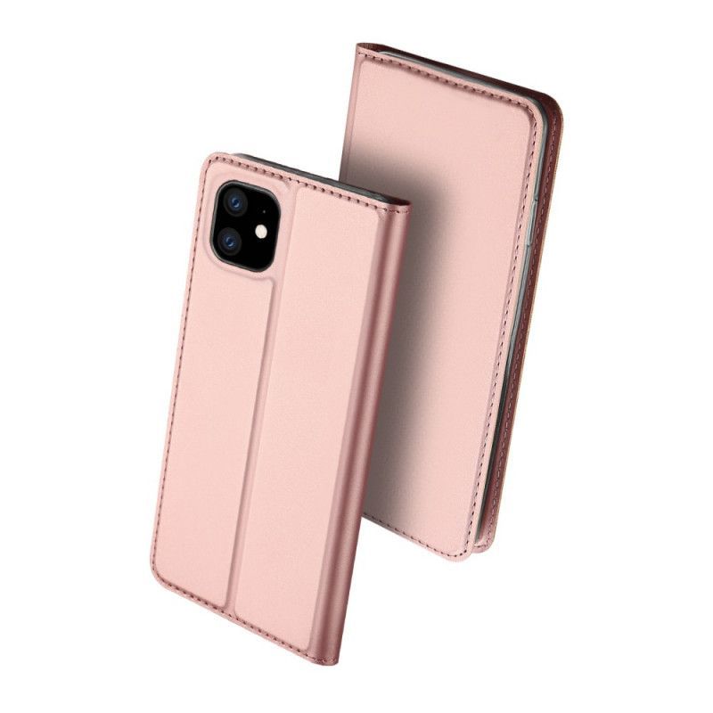 Kožené Pouzdro Folio Iphone 11 Řada Skin Pro Dux Ducis