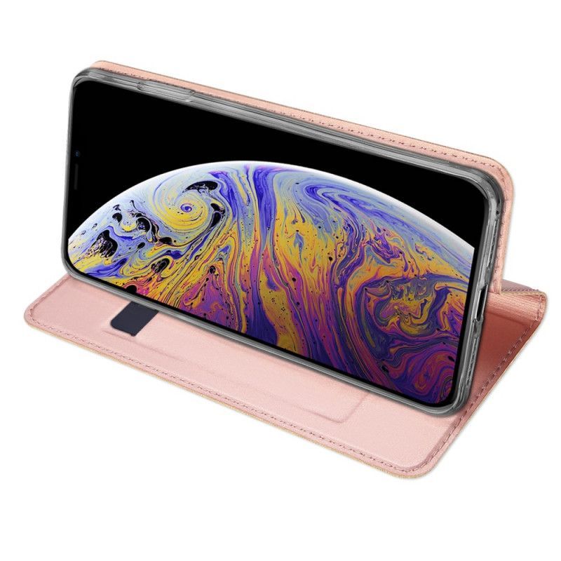 Kožené Pouzdro Folio Iphone 11 Řada Skin Pro Dux Ducis