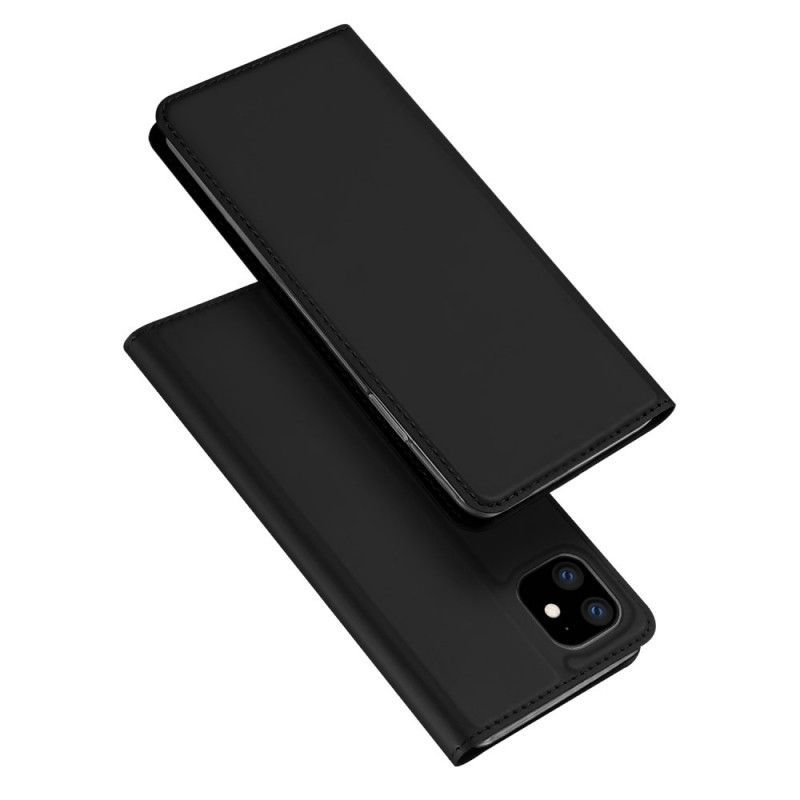 Kožené Pouzdro Folio Iphone 11 Řada Skin Pro Dux Ducis