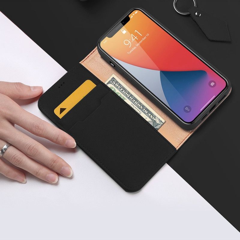 Kožené Pouzdro Folio Iphone 12 Pro Max Řada Přání Dux-ducis