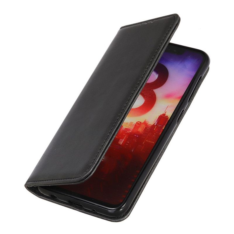 Kožené Pouzdro Folio iPhone 16 Pro Max Štípaná Kůže