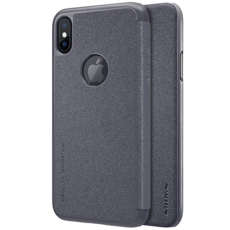 Kožené Pouzdro Folio Iphone X Nillkin