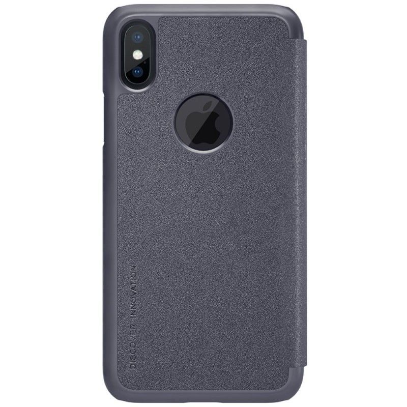 Kožené Pouzdro Folio Iphone X Nillkin