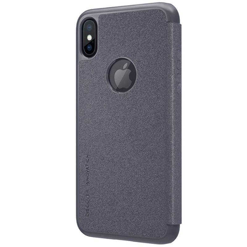 Kožené Pouzdro Folio Iphone X Nillkin