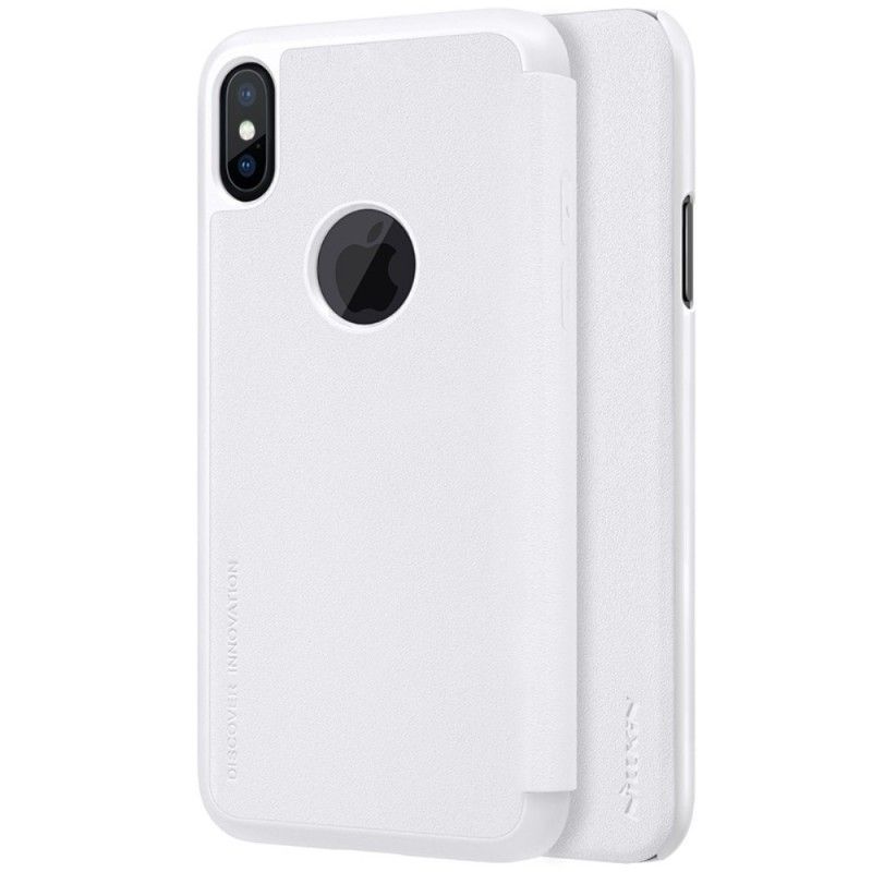 Kožené Pouzdro Folio Iphone X Nillkin