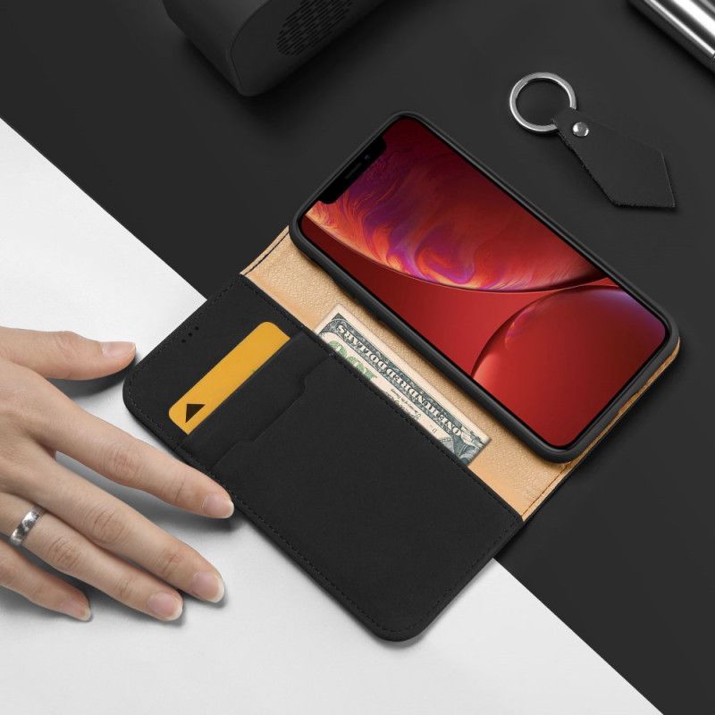 Kožené Pouzdro Folio Iphone Xr Řada Přání Dux-ducis