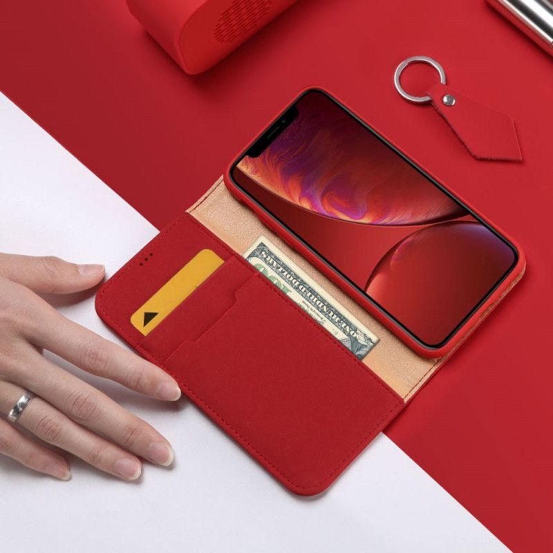 Kožené Pouzdro Folio Iphone Xr Řada Přání Dux-ducis