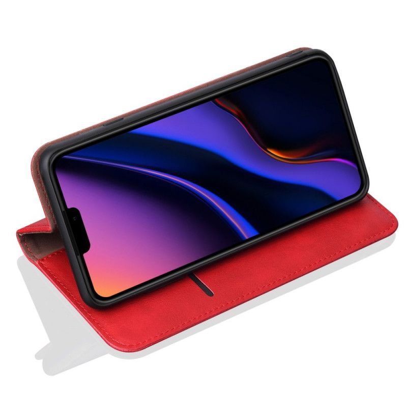 Kožené Pouzdro Folio Na Iphone 11 Pro Švy S Koženým Efektem