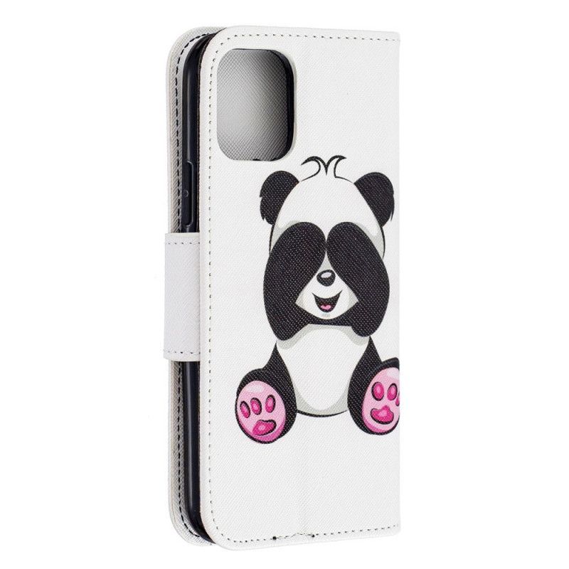 Kožený Kryt Iphone 11 Pro Panda Zábava