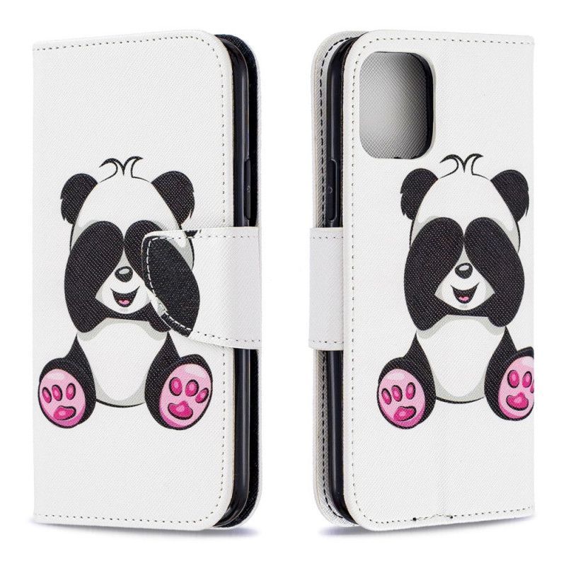 Kožený Kryt Iphone 11 Pro Panda Zábava