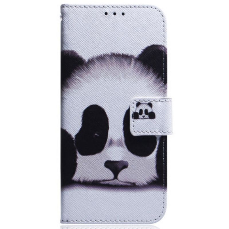 Kožený Kryt iPhone 16 Pro Panda