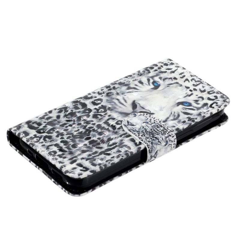 Kožený Kryt Na iPhone 16 Pro Leopardí Popruh