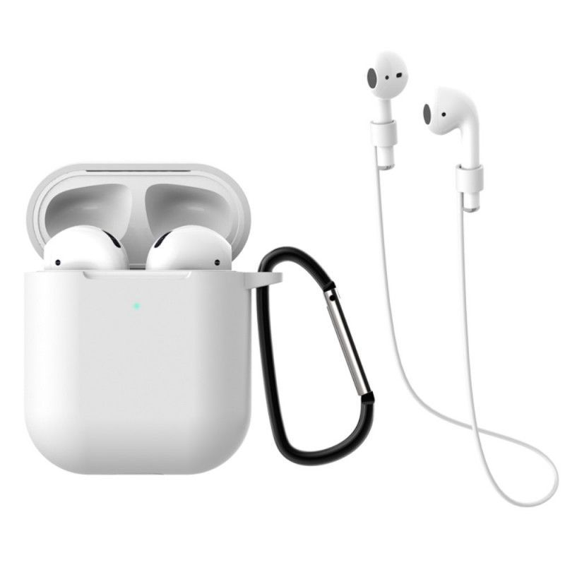 Kryt Airpods (2019) S Karabinou A Lanyardem