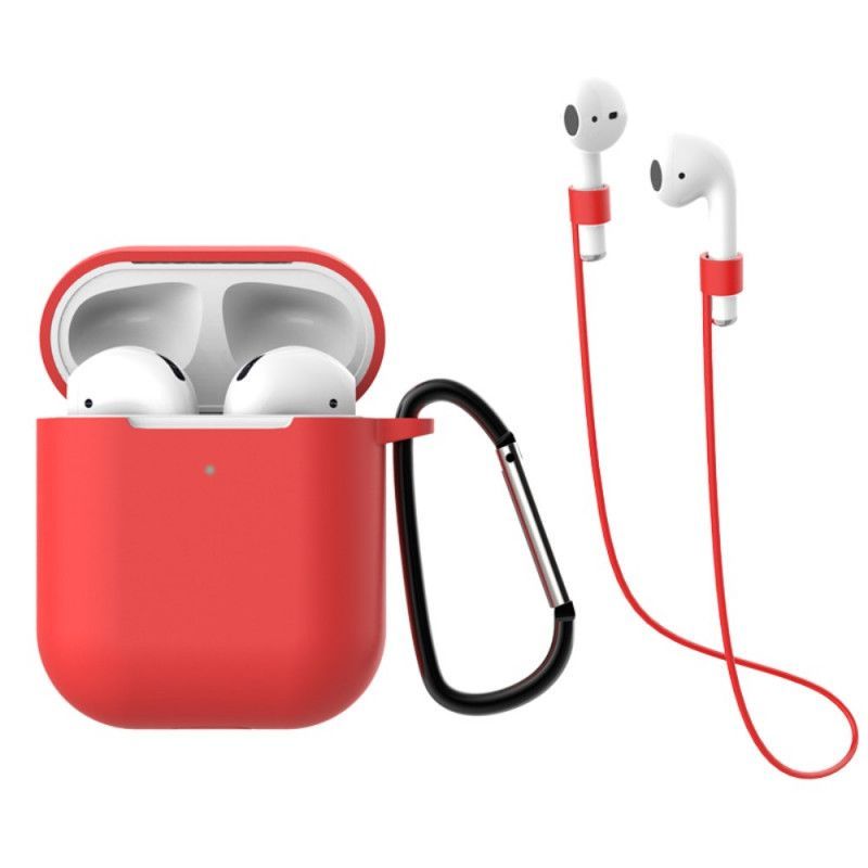 Kryt Airpods (2019) S Karabinou A Lanyardem