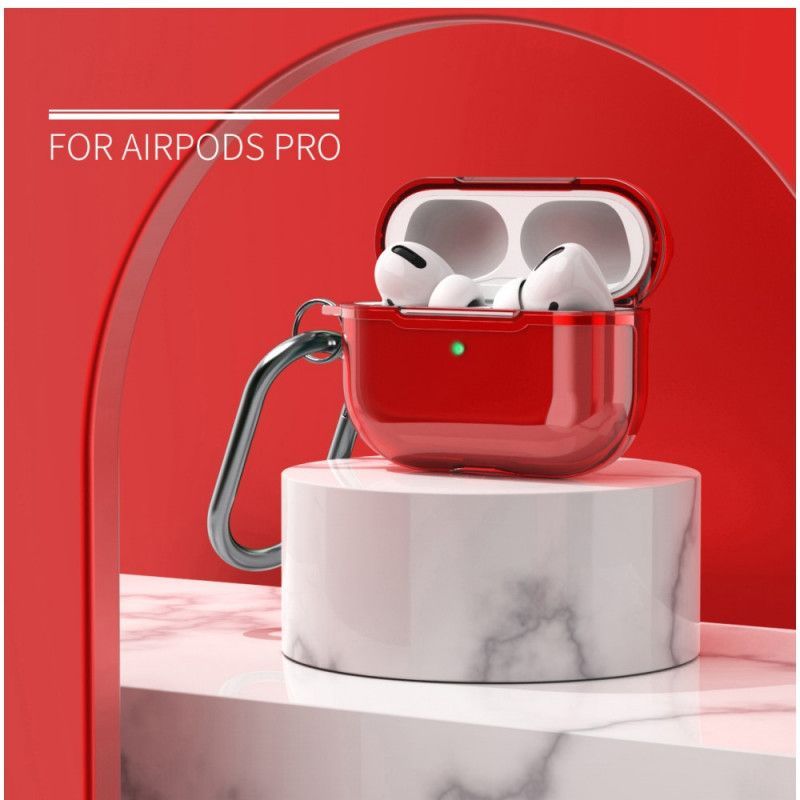 Kryt Airpods Pro Kovové Provedení S Karabinou