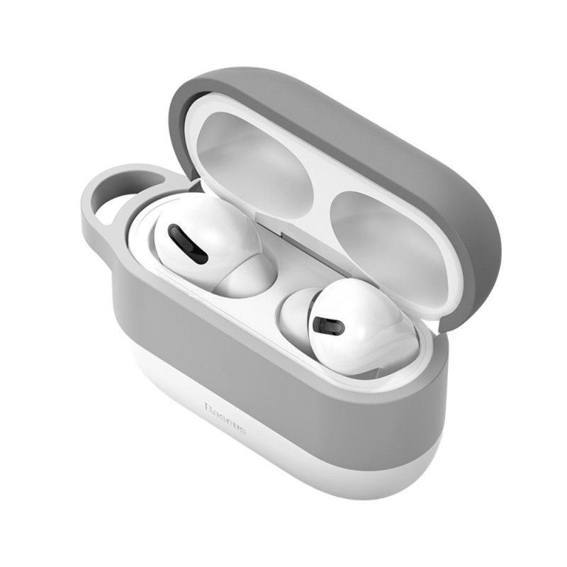 Kryt Airpods Pro Oblačný Styl S Karabinou Baseus