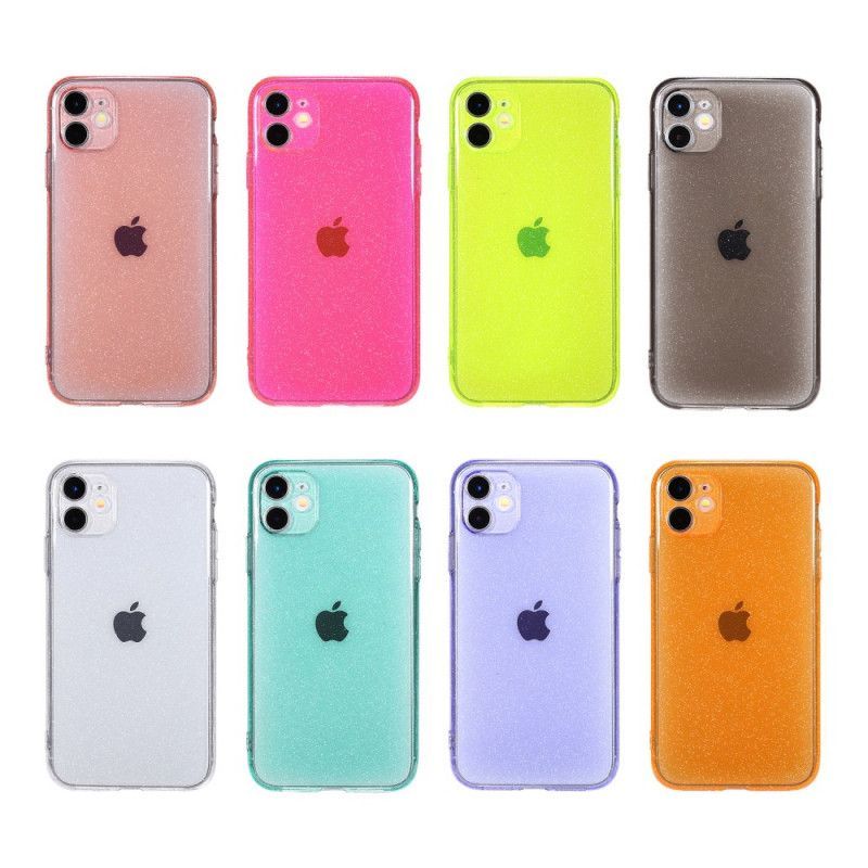 Kryt Iphone 11 Fluorescenční Třpytky