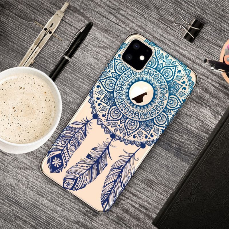 Kryt Iphone 11 Jednoduchá Květinová Mandala