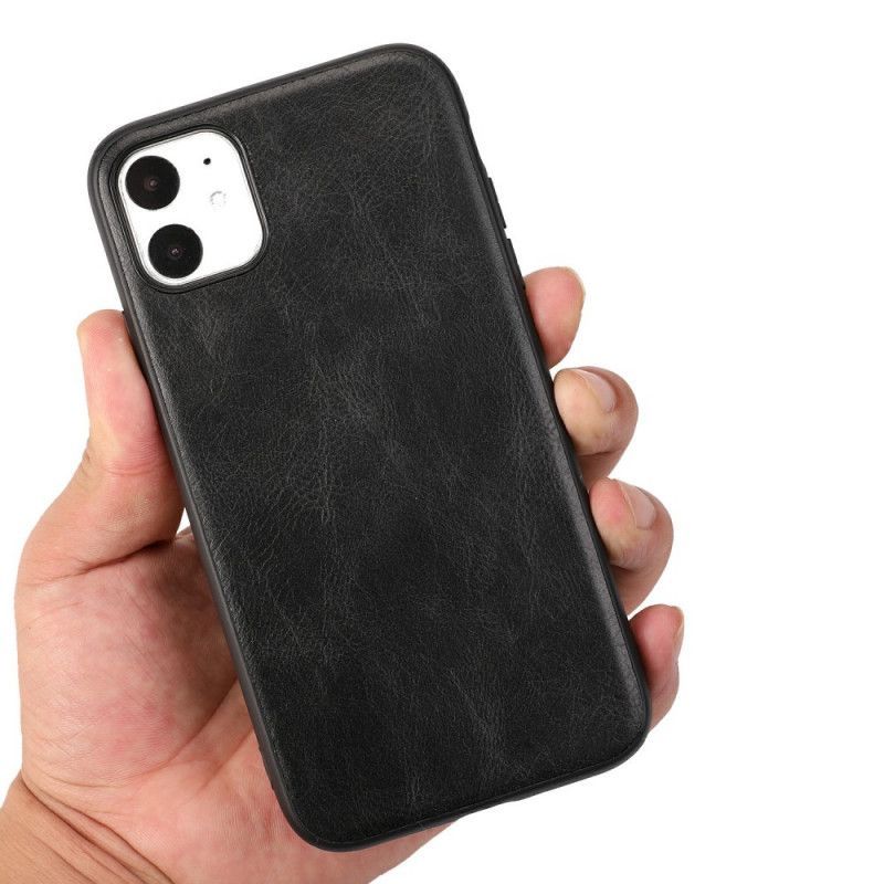 Kryt Iphone 11 Pro Efekt Elegantní Kůže